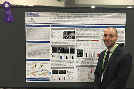 Ali Zahalka Wins AACR 2017 Travel Award